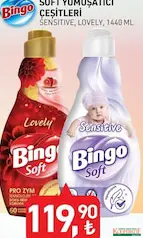 BİNGO SOFT YUMUŞATICI ÇEŞİTLERİ 1440 ML BİNGO SOFT YUMUŞATICI ÇEŞİTLERİ 1440 ML